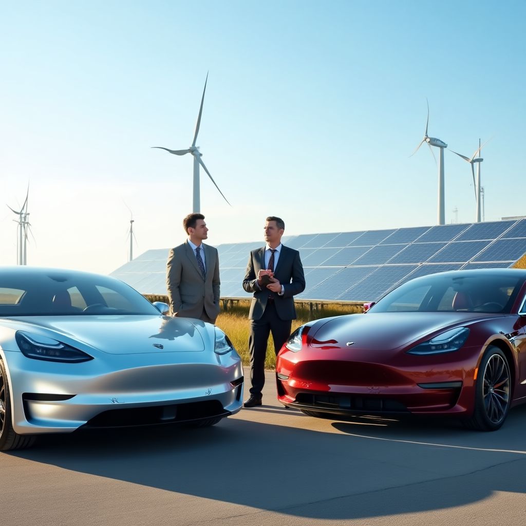 Firma de acuerdo para alimentar cargadores con energía renovable