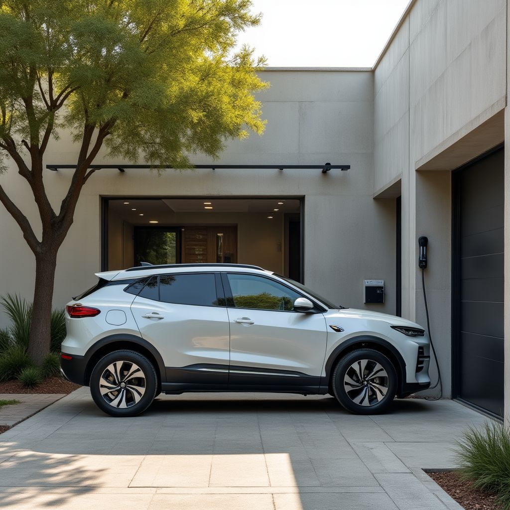 Instalación de cargador doméstico para vehículo eléctrico