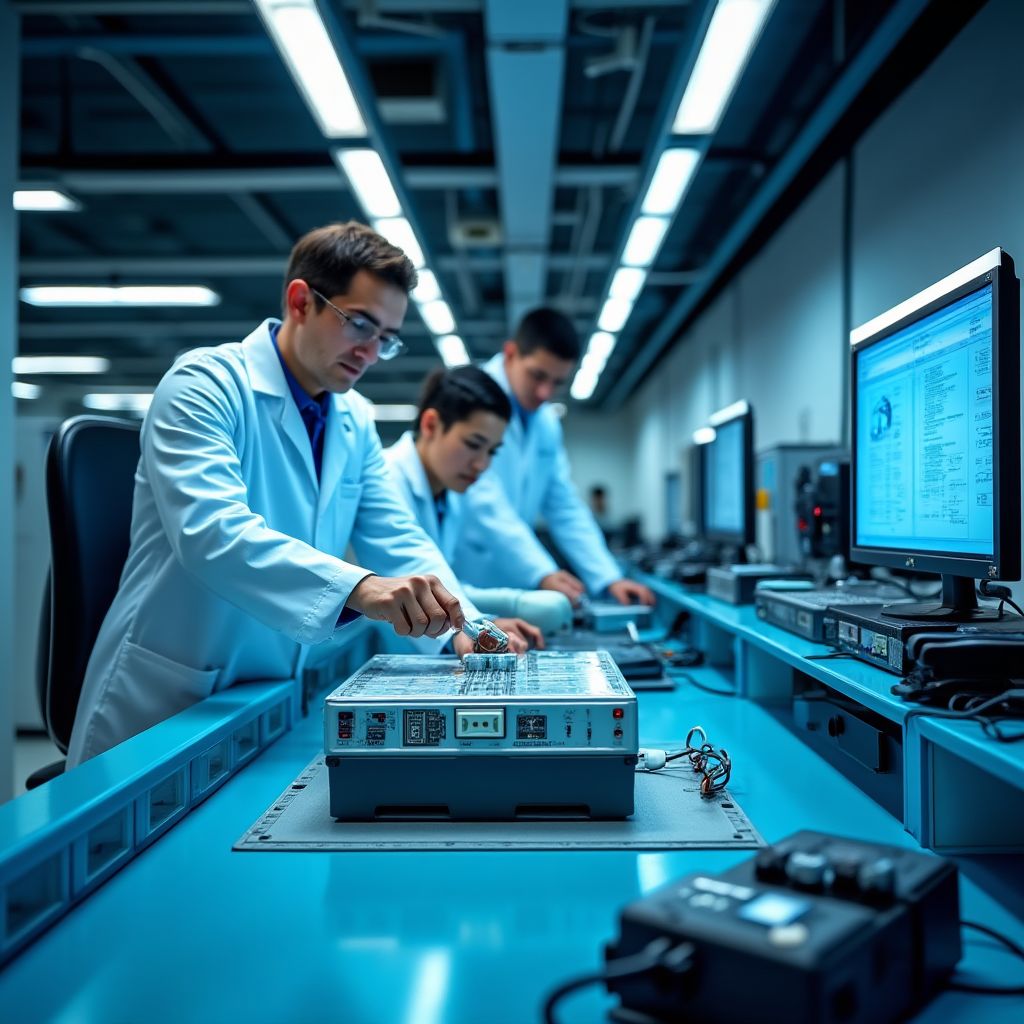 Laboratorio de investigación sobre baterías para vehículos eléctricos